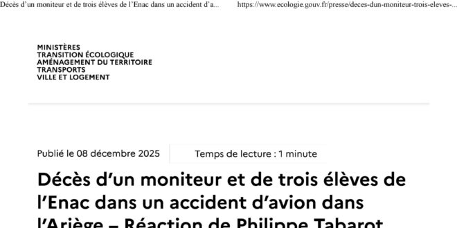 thumbnail of Communiqué de presse – ministre des transports