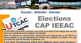 thumbnail of Présentation de la liste CAP IEEAC UTCAC