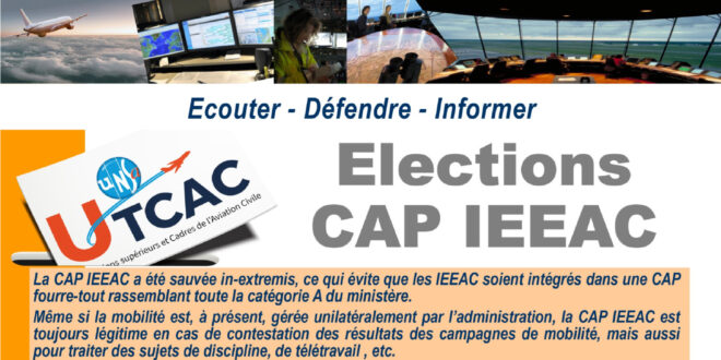 thumbnail of Présentation de la liste CAP IEEAC UTCAC