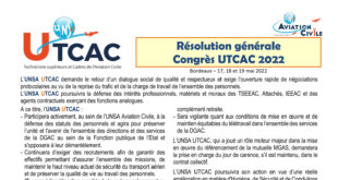 thumbnail of Résolution Générale et nouveau CN UTCAC 2022